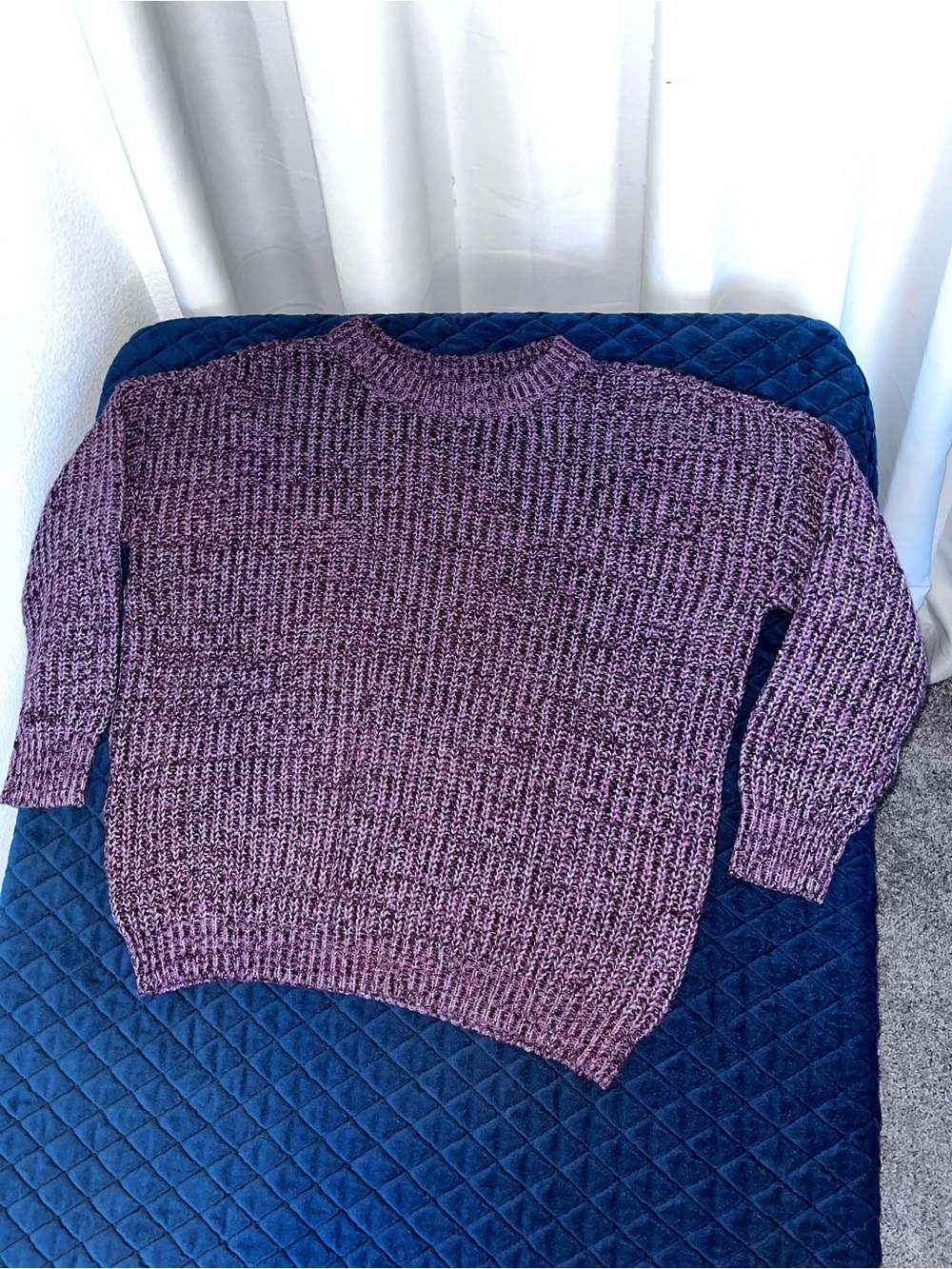 Vintage Knit Sweater Women’s Size Small Casual Long Sleeve Stretch Fit - SO